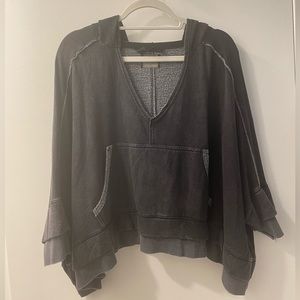 Free People Movement gray hoodie